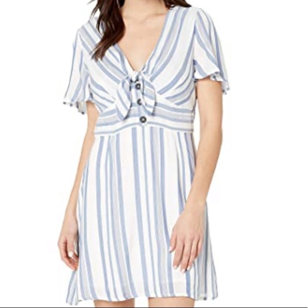 LOST & WANDER LAGUNA FEVER RAYON SMALL MINI DRESS